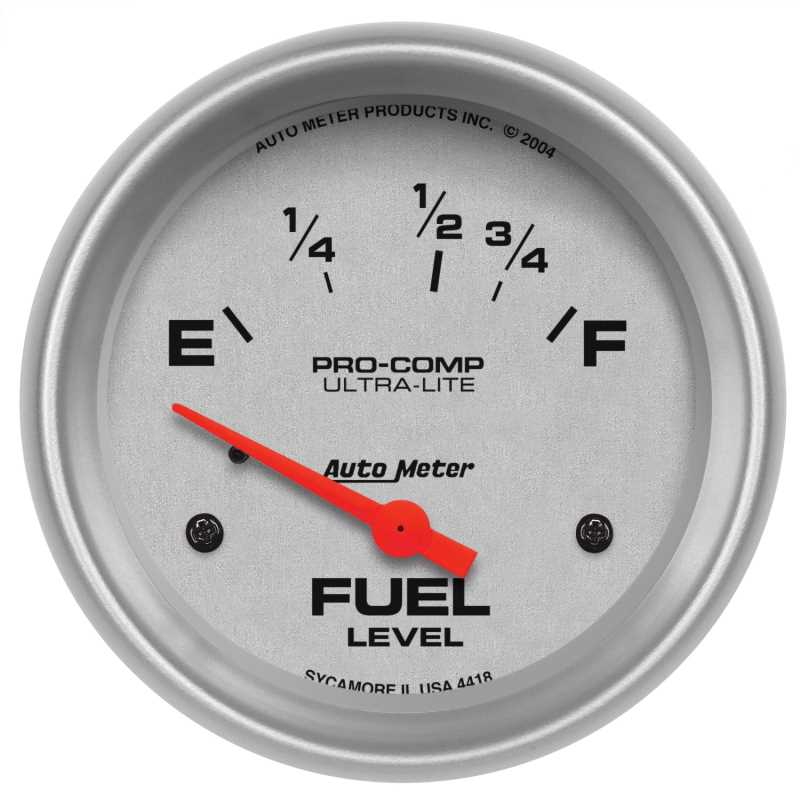 Ultra-Lite® Electric Fuel Level Gauge 4418